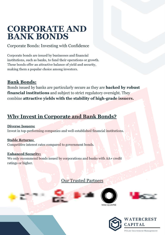 Example GIM trading scam